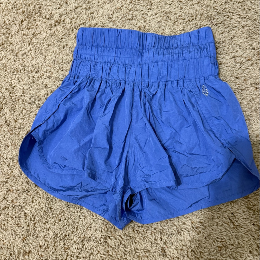 Stylish Blue Athletic Shorts for Women